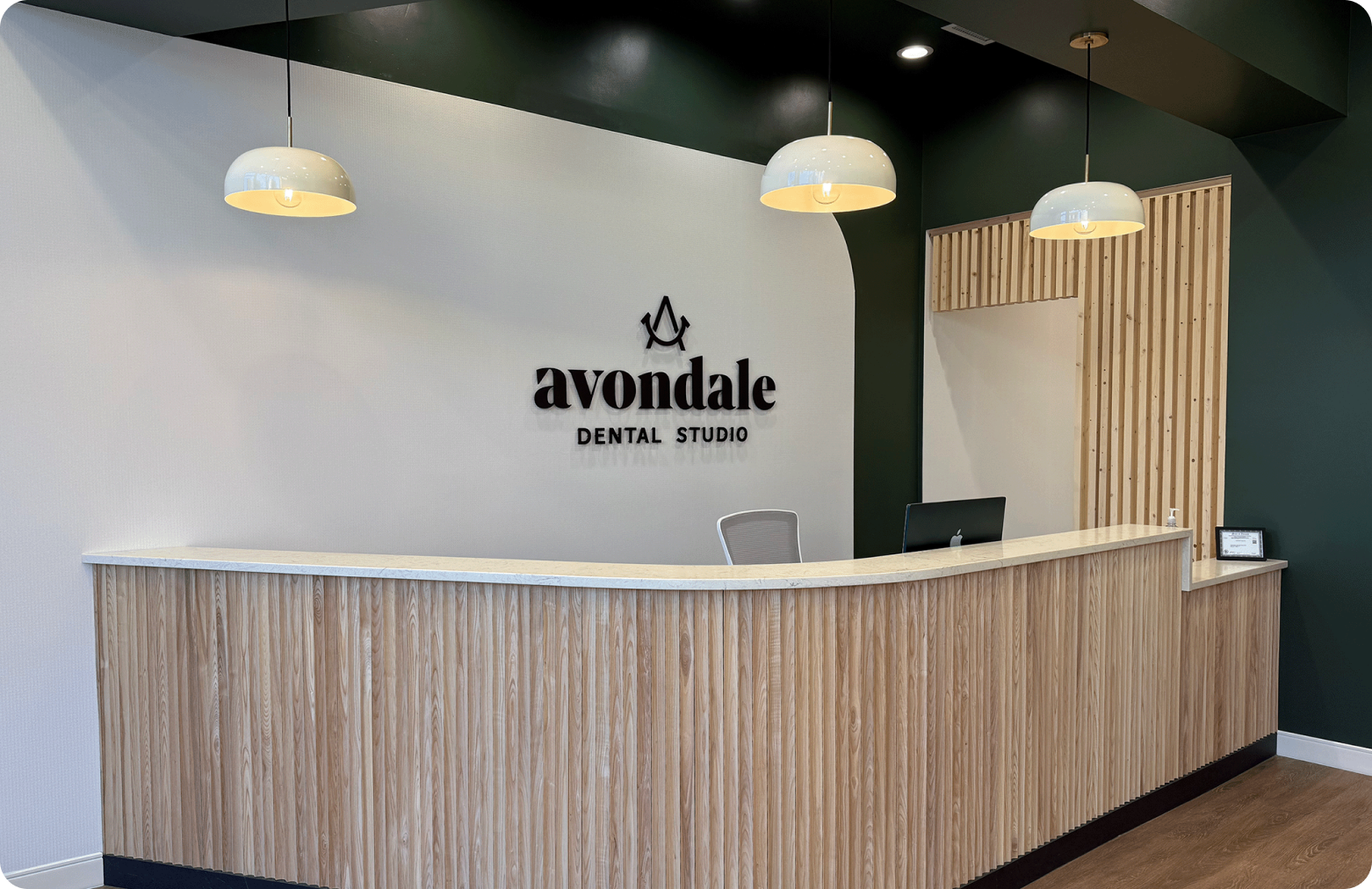 Avondale Dental Studio reception area