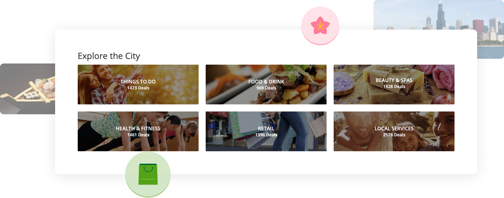 Groupon SEO Page Modules